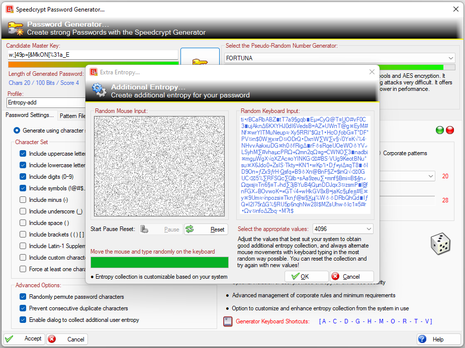 Speedcrypt Additional Entropy